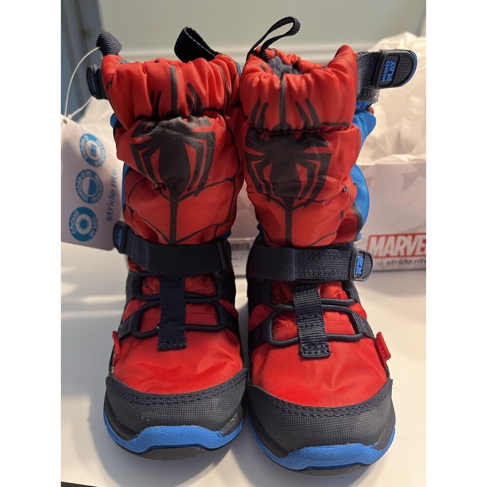 NIB - Marvel Stride Rite Spider-Man Sneaker Boot Boys 5M